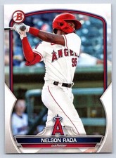 NELSON RADA  ANGELS   2023 BOWMAN DRAFT #BD-81