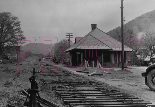 New York, Ontario & Western (NYO&W) Derelict Station at Roscoe, NY - 8x10 Photo