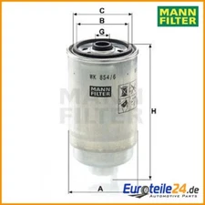 Fuel filter Mann filter WK854/6 for Fiat Ducato bus Kia
