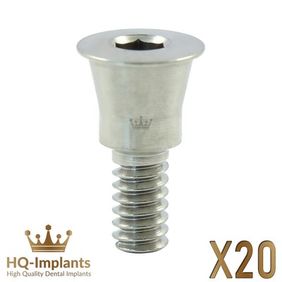 Q20 Cover Screw For Conical Connection NP 2.25mm Platform Dental Fixture Healing