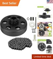 Go Kart Clutch 3/4-Inch Bore 12T for 2-6.5HP Engines Minibike Fun Kart