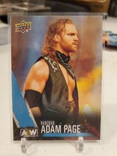 2021 Upper Deck AEW Hangman Adam Page Base 1st Edition Wrestling Card #7