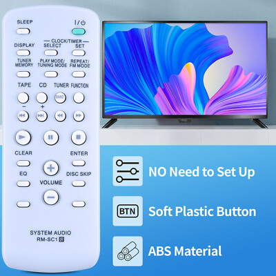 (未使用･未開封品)　RM-SC1 REMOTE COMMANDER og8985z RM-SC1 Remote Control For Sony Mini Hi-Fi CMT-NE3 MHC-GX250