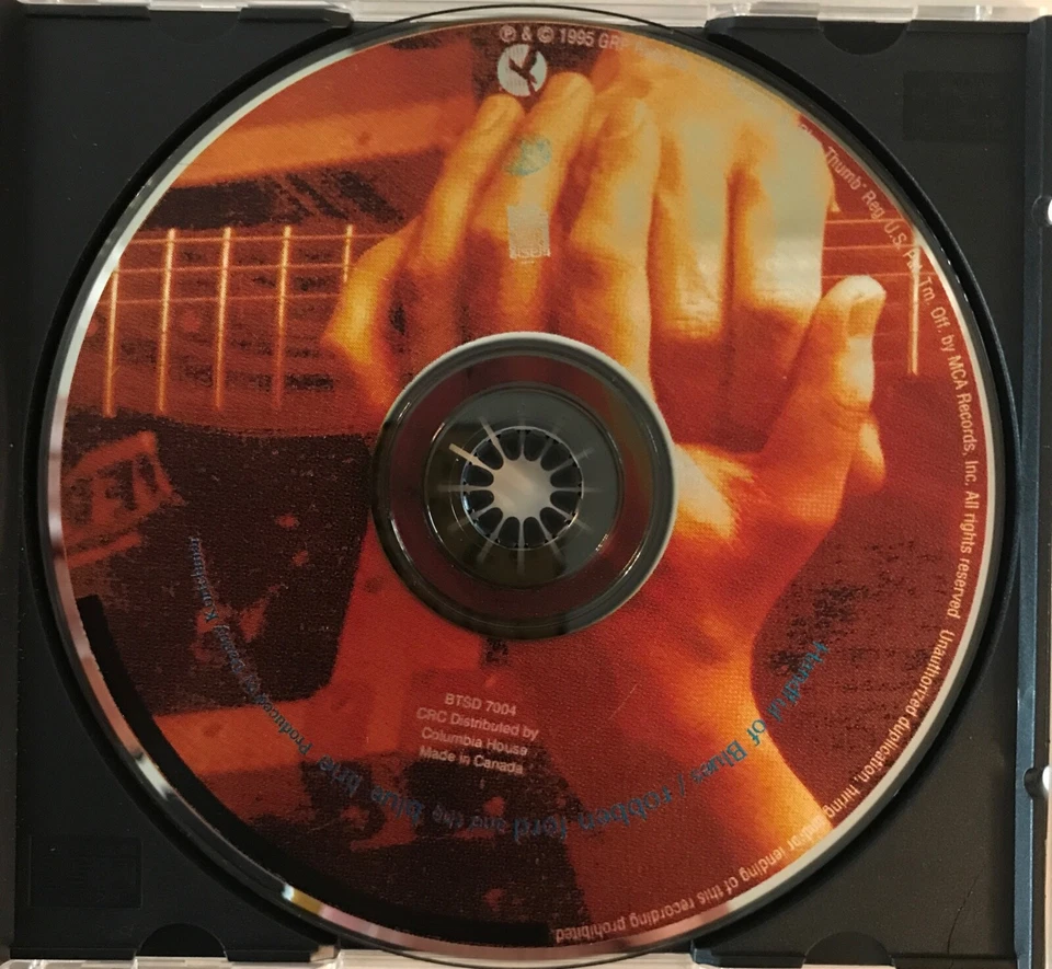 Robben Ford And The Blue Line Puñado De Blues CD 1995 Blues Jazz Funk Foto 4 de 4