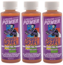 3 PACK - Power Plus 19769-32 Fuel Additive Fuel Fragrance Groovy Grape Scent