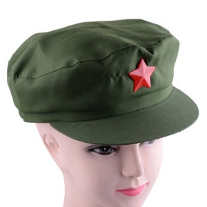 green hat with red star