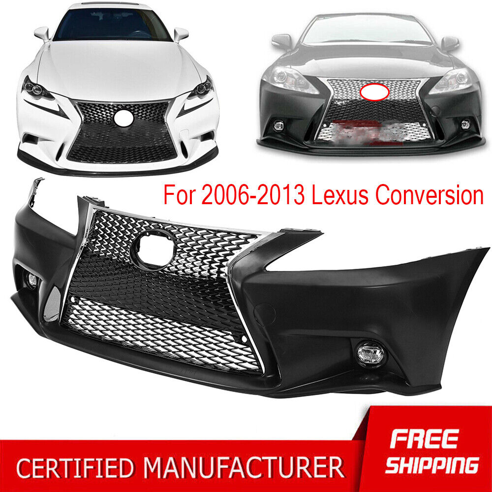 For 2006-2013 Lexus IS250 IS350 Conversion to GS F-Sport front