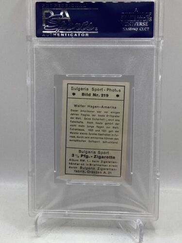 1932 Bulgaria #219 Walter Hagen PSA 8 Sport Photos - Amerika - Picture 2 of 2