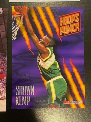 Shawn Kemp NBA Card Lot (9): NM All Star Rare Emotion and Hoops Power Sonics Shawn Kemp NBA Card Lot (9): NM All Star Rare Emotion and Hoops Power Sonics