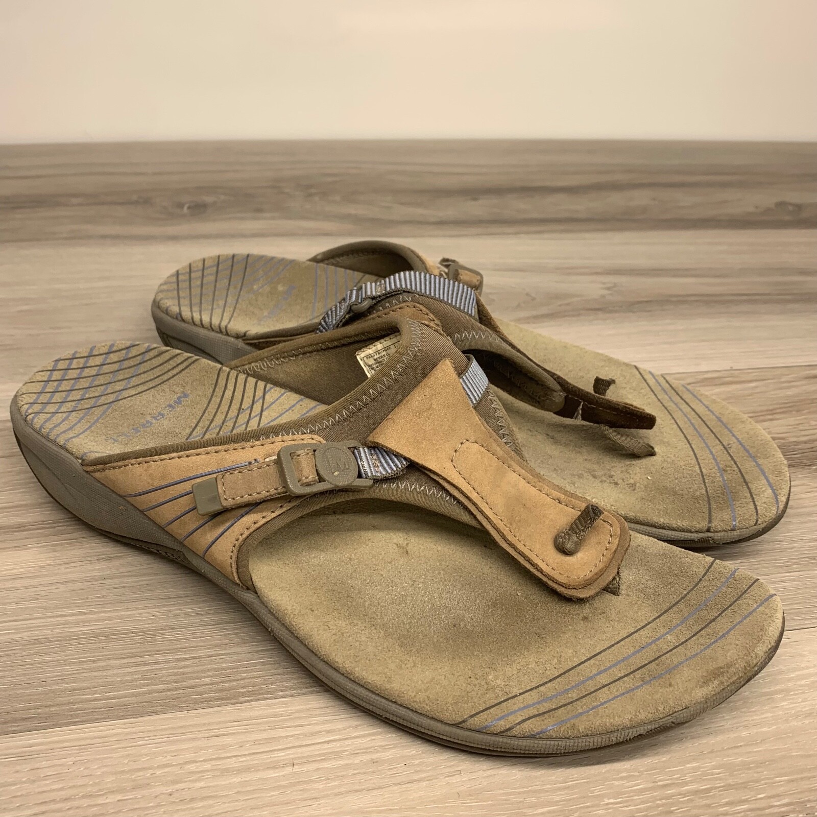 Sandali sportivi Merrell pansy bungee slip on fibbia perizoma donna taglia 9