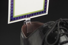 Shoe Sign Holder - Shoe, Boot, Sneaker Sign Clip - 100 Pieces