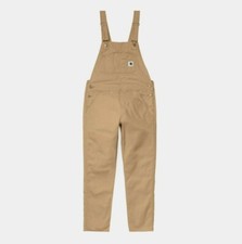 Carhartt WIP Women's W' Bib Overall Straight Dusty Hamilton Brown S I028634