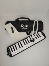 Rise By Sawtooth Black Piano Style 32 Keys Melodica with Accessories (New)