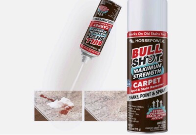 Horsepower Bull Shot Carpet Stain Remover, Extra Strength, AS-SEEN-ON ...
