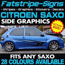 passend für CITROEN SAXO GRAFIK AUTO VINYL STREIFEN AUFKLEBER AUFKLEBER VTR VTS