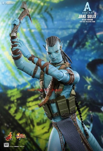 Hottoys 1/6 Mms684 Jake Sully Deluxe Ver. Avatar 2: The Way Of Water 45cm Action - Picture 4 of 9