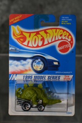 #ad #ad Hot Wheels 1995 Model Series SPEED A SAURUS Green Variant #4 W FREE SHIPPING $7.99