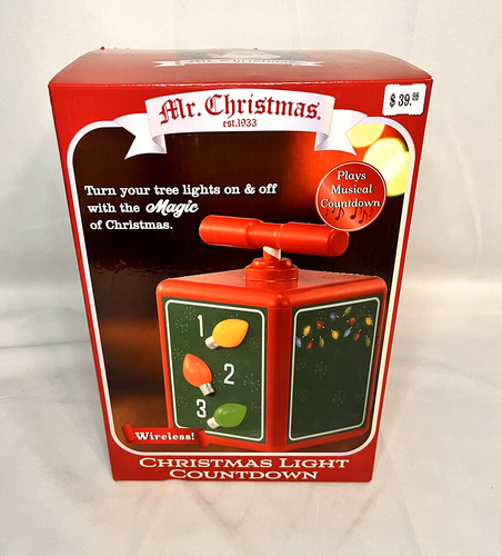 Mr. Christmas Musical Christmas Light Countdown Turn your Tree On & Off - 第 1/4 張圖片