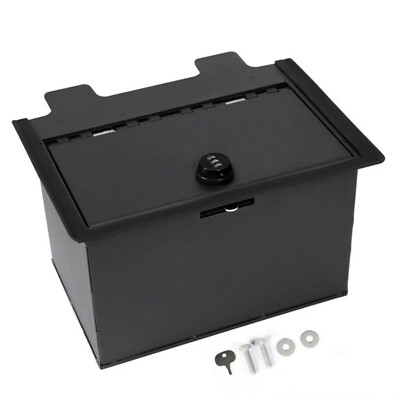 For 2019-2023 Chevy Silverado GMC Sierra Center Console Safe Storage Box W/Lock