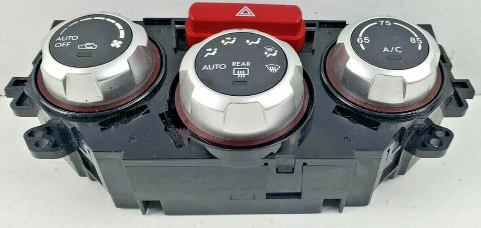 Subaru Impreza WRX STI 2009-10 calefacción aire acondicionado soplador control climatización OEM P/N 72311SC100 Foto 3 de 4