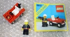 1986 LEGO Legoland 6612 Fire Chief Car Complete!