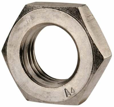 Value Collection M30x3.50 Metric Coarse Stainless Steel Right Hand Hex Jam Nu...
