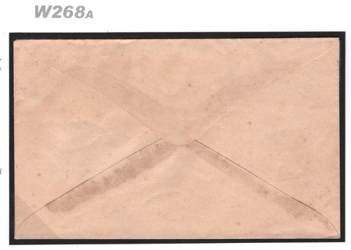 FIJI Cover 1947 Triple KGVI HIGH VALUES Franking Queensland Insurance Co. W268a - Picture 2 of 6