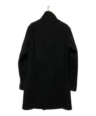 【美品】サイズ3 junhashimoto STAND COLLAR COAT Junhashimoto Cashmere Melton Stand Collar Coat Men's Size 2