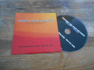 CD VA Iceberg/Big Star Summer 2001 (7 Song) Promo ICEBERG BIG STAR cb WoC