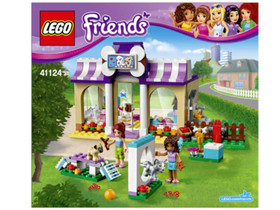 LEGO Friends #41124 "Heartlake Puppy Daycare" - 100% Complete with Manual
