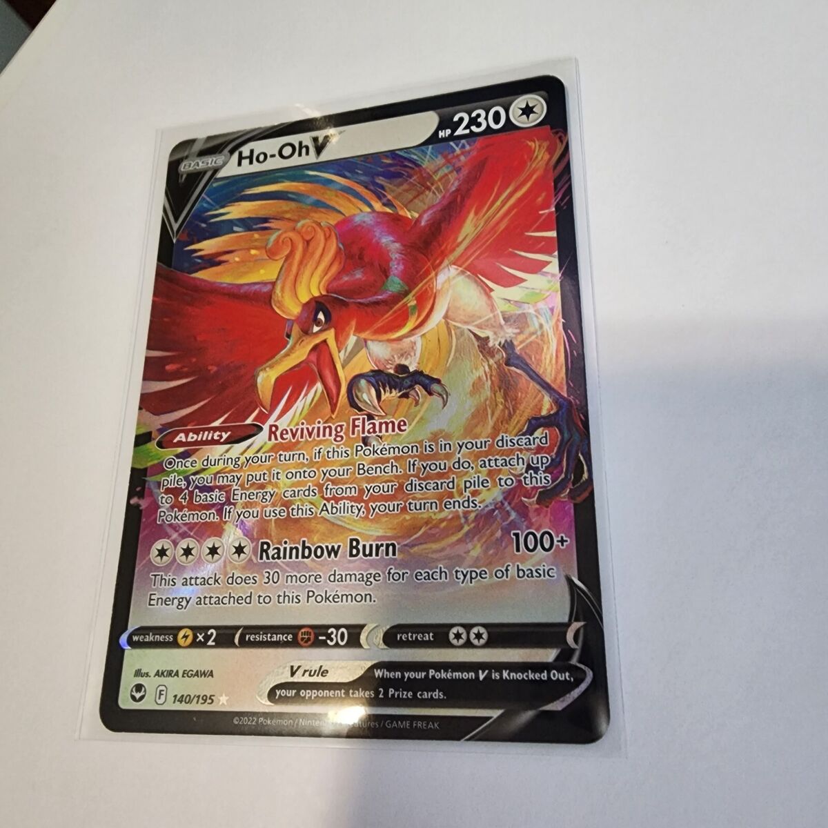 Ho-oh v 140/195 Pokémon tempête argentée - Vinted