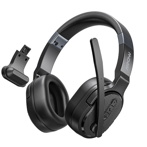Mpow Bluetooth Trucker Headset Single/Dual Ear Wireless Headset for PC Drivers - Picture 17 of 19