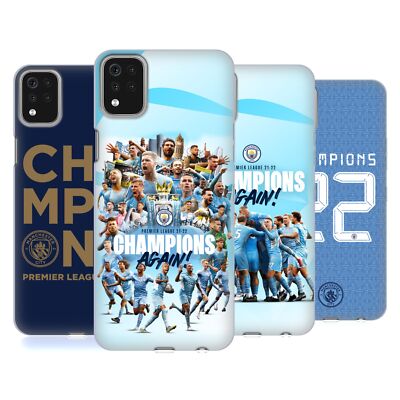 MAN CITY FC 2021/22 PREMIER LEAGUE CHAMPIONS SOFT GEL CASE FOR LG PHONES 1