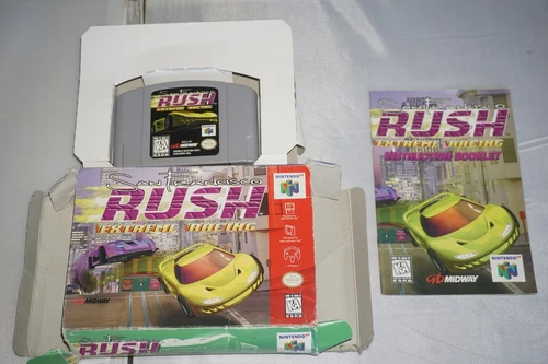 San Francisco Rush Extreme Racing (Nintendo 64 N64) Complete in Box CIB #2