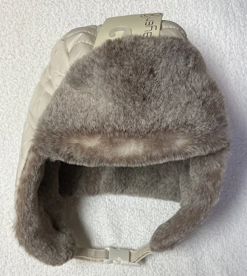 Layer 8 Faux Fur Lined trapper Hat OSFM NWT - Image 2 of 4