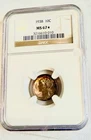 New Listing1938 Mercury Dime 10C NGC MS 67 Star Philadelphia Silver Cert#3216610-010