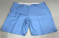 Peter Millar Blue 38 Shorts Salem High Drape Crown Sport Chino Performance Golf