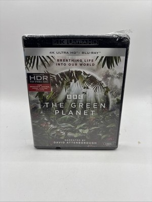 The Green Planet (4K-UHD/BLU-RAY/BBC/4 DISC) NEW DVD Factory Sealed
