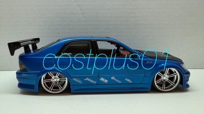 ミニカー Jada Toys LEXUS IS300 1:24 JADA IMPORT RACER LEXUS IS 300 IS300 1:24 BLUE WITH SPOILER | eBay