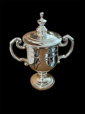 Carlos Alcaraz Signed US Open Champion Grand Slam Trophy PSA AUTO Proof