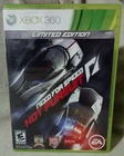 Need for Speed Hot Pursuit Limited Edition XBOX 360 CIB Complete in Box Very Goo