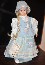 Schneider Germany Porcelain Doll Lottchen Blo...