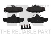 NK Bremsbelagsatz Scheibenbremse 225702 FüR Daewoo Ssangyong Korando KJ Musso FJ