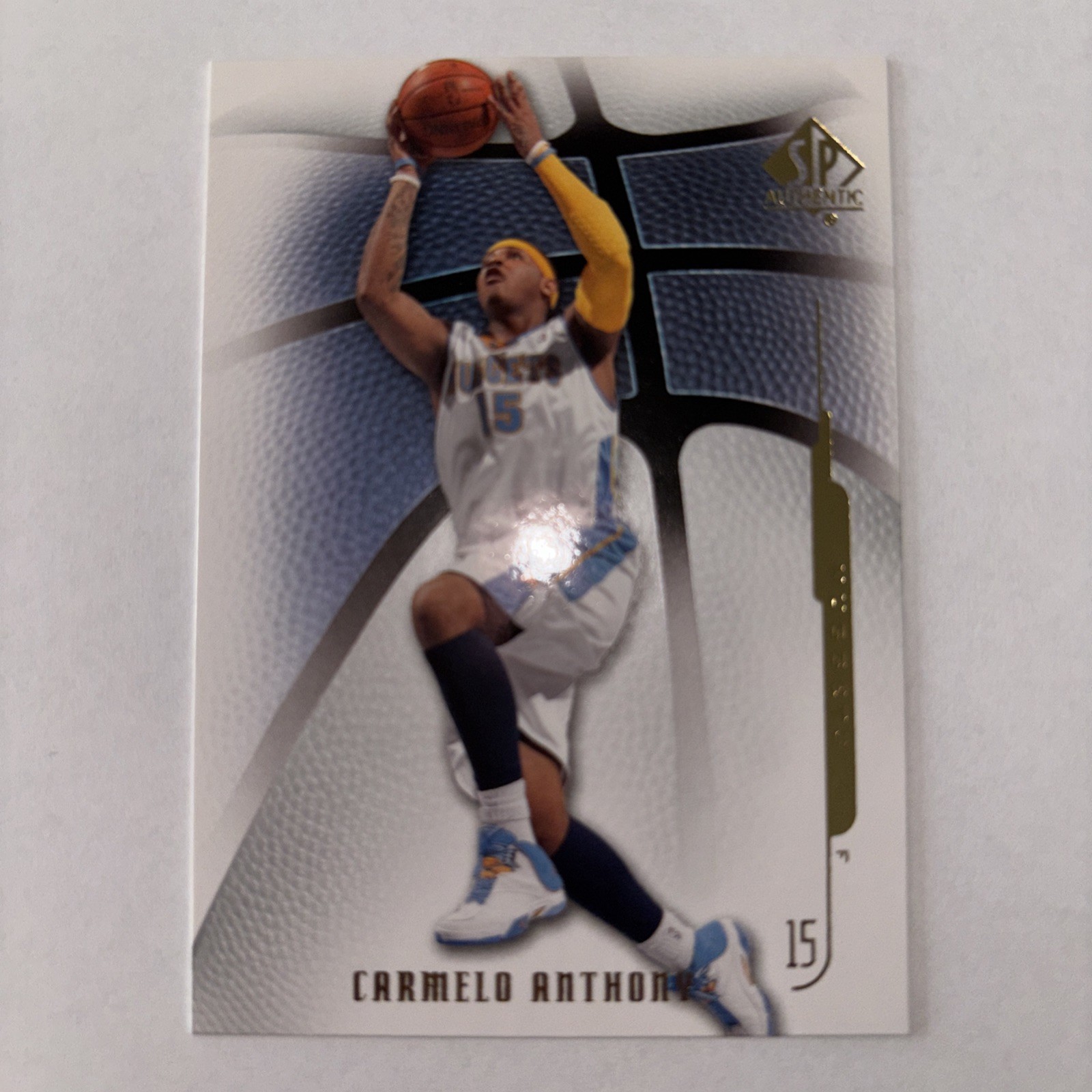 2008-09 SP Authentic - Carmelo Anthony #62