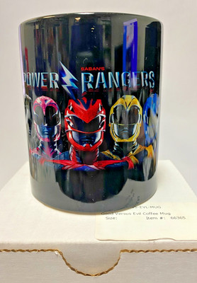 POWER RANGERS GOOD VERSUS EVIL COFFEE MUG