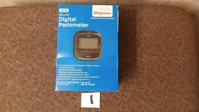 Deluxe digital pedometer walgreens