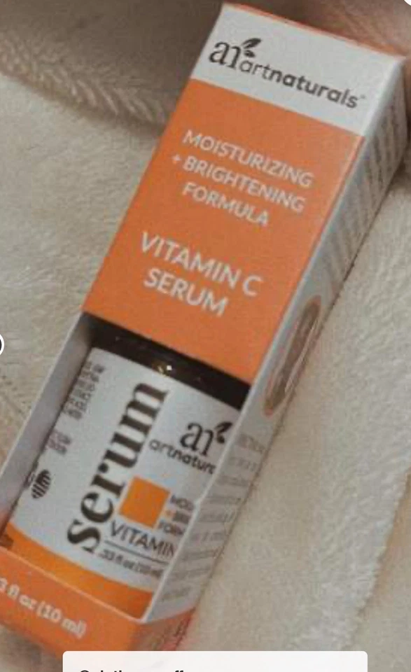 Art Naturals Vitamina C Suero Hidratante + Iluminador 10ml/0.33oz Juego de 2 Foto 3 de 3