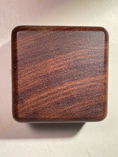 Royt Walnussholz Lebensmittel Gewürz Kräuter Mühle Holz 2,25 Zoll Quadrat - Bild 10 von 21