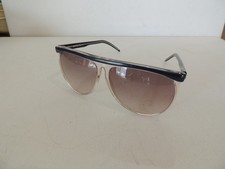 PREOWNED LAGUNA ITALY GRAY FRAME W/ GRAY GRADIENT LENS SUNGLASSES