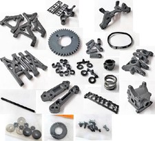 VARIE PARTI DI RICAMBIO PER MODELLO AUTO IN SCALA 1/8 MODELLISMO TECROTEC